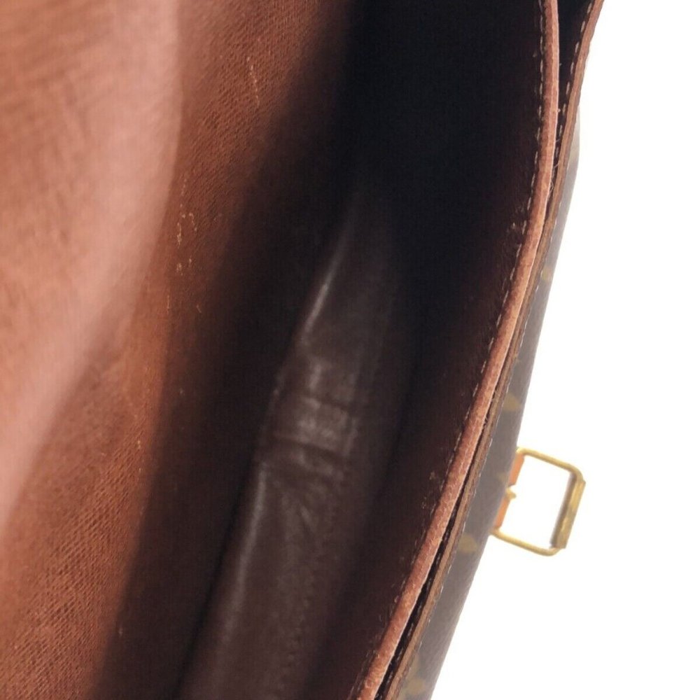 Auth LOUIS VUITTON Cartouchiere MM Monogram Shoulder Bag - Picture 10 of 15